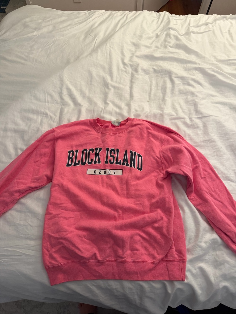 Champion Pink 'Block Island' Crewneck Sweatshirt
